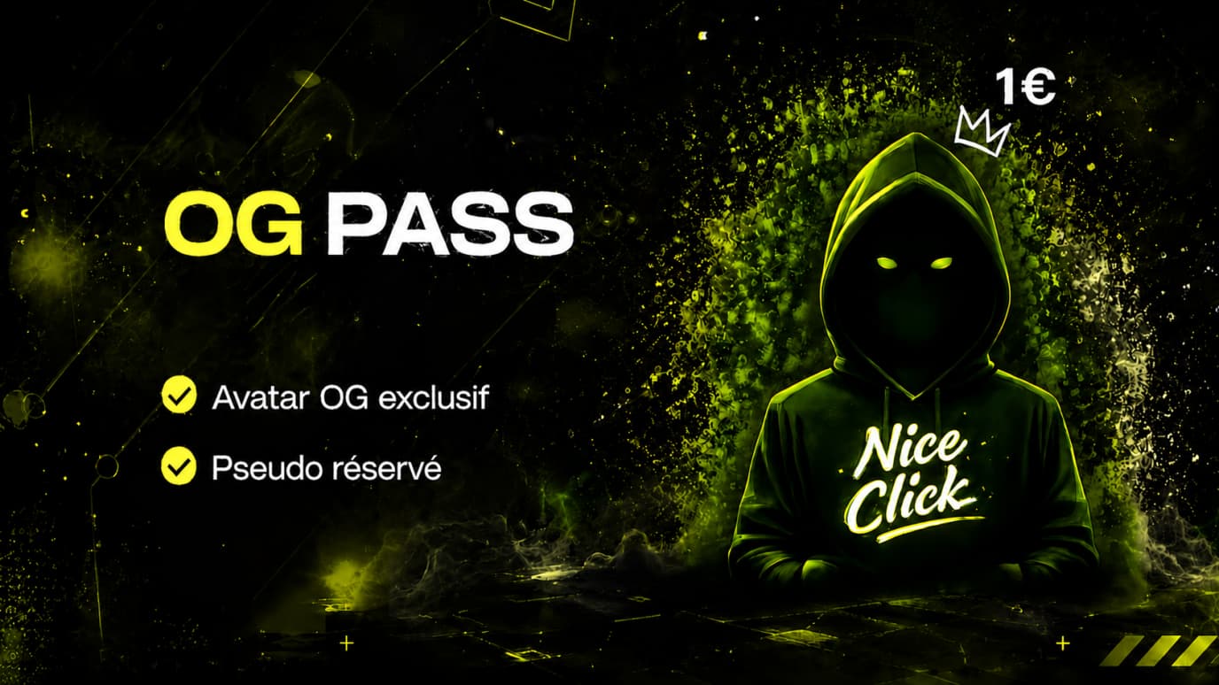OG Pass à 1€ : avatar OG exclusif et pseudo réservé